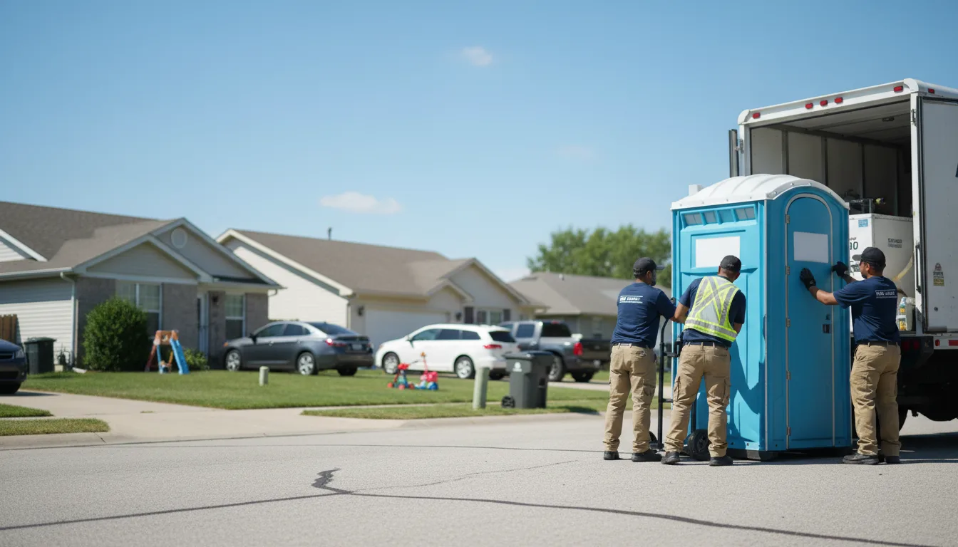 Standard Porta Potty Rentals in Whiteman Air Force Base, MO near me